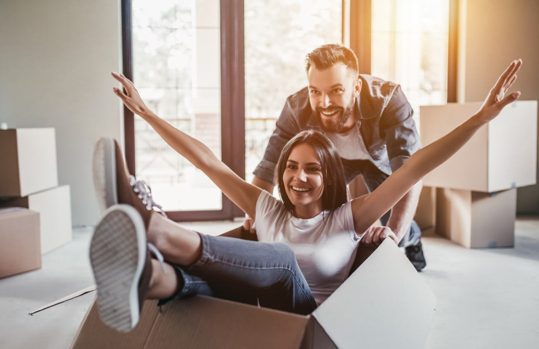 Happy moving