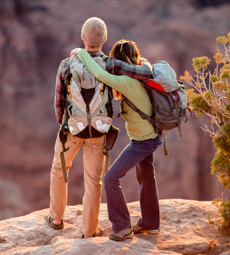 Couple Hiking