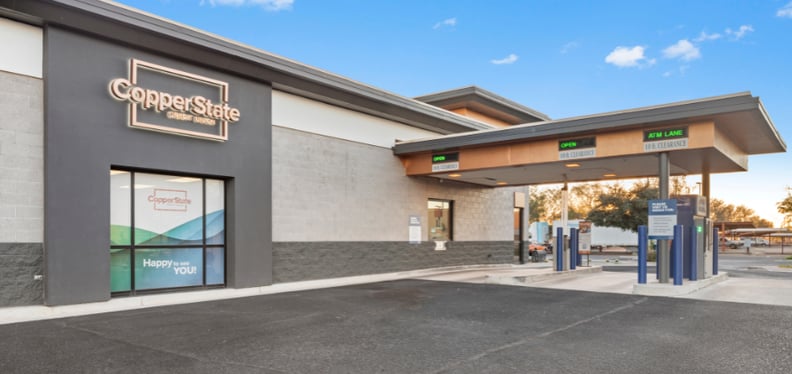 copper state credit union drive-thru