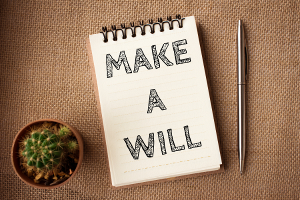 make a will note page
